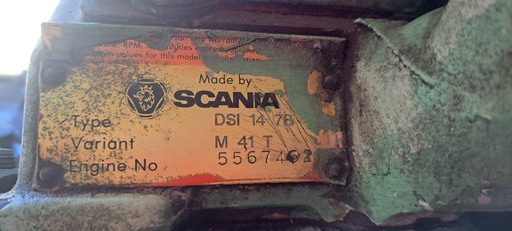 [Motor Marino Diesel SCANIA DSI 14 78 n°5567462] DSI 14 78  5567462